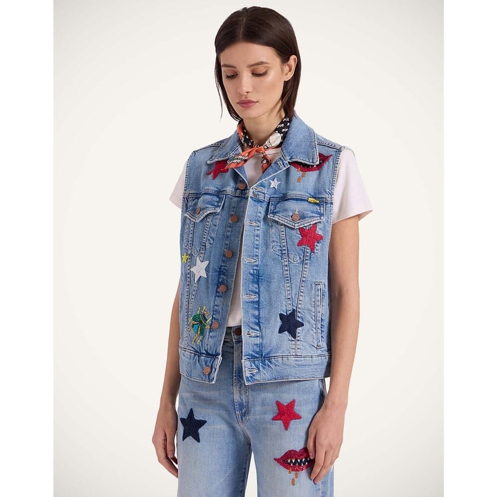 Brand New MOTHER x DoubleJ The Clean Armhole Drifter Vest Size XS